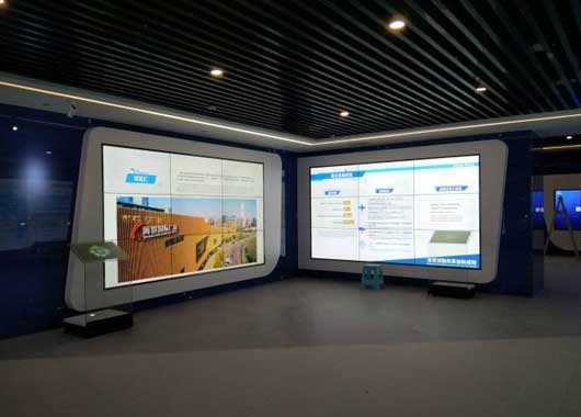 液晶拼接屏的應(yīng)用場景-展覽展廳