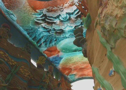 天幕投影在海洋樂園、海洋世界的應用場景