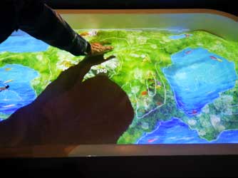 互動沙池、互動沙桌、魔法沙桌、互動投影沙桌