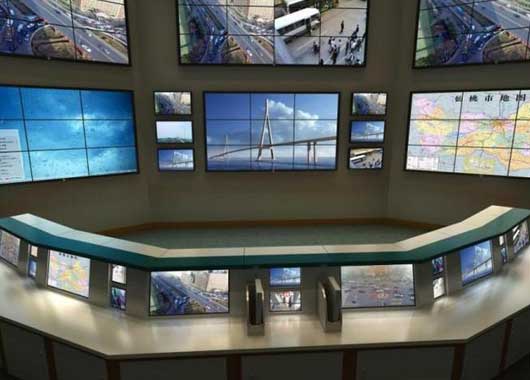 液晶拼接屏的應(yīng)用場景-監(jiān)控指揮中心