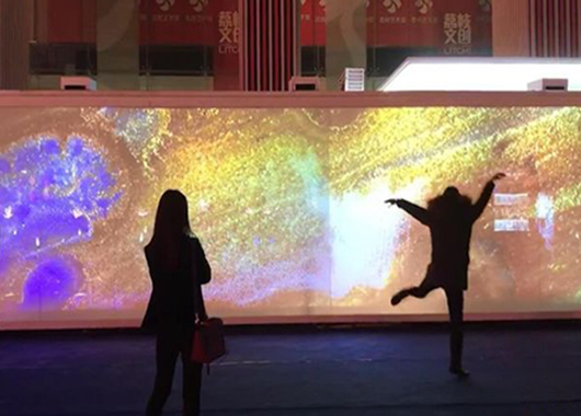 展會展覽體感互動投影-好奇數字科技