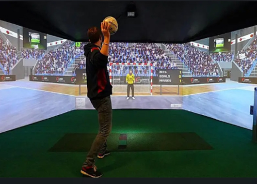 墻面互動(dòng)投影在體育場(chǎng)所的應(yīng)用場(chǎng)景