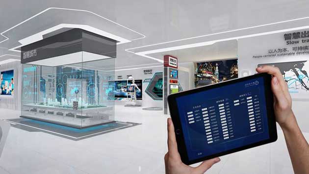 展廳智能中央控制系統-好奇數字科技