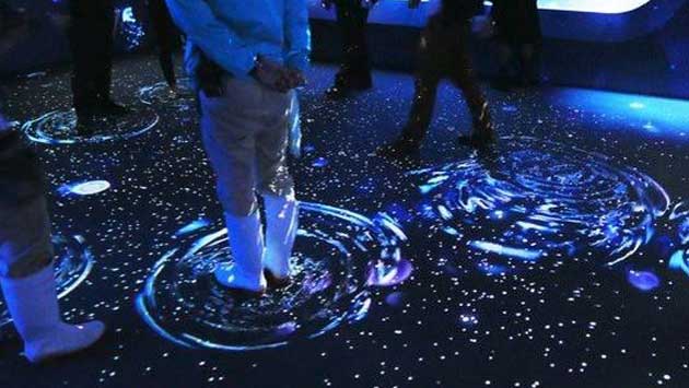 地面互動(dòng)投影